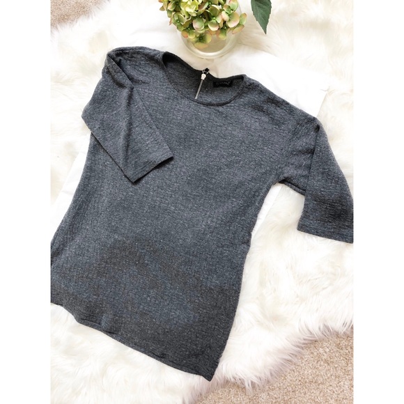 TOPSHOP Grey Sweater - Picture 1 of 7